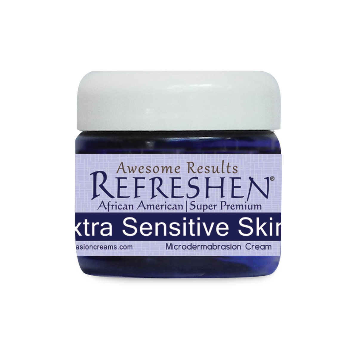 2 oz. - REFRESHEN Extra Sensitive Skin Super Premium Microdermabrasion Cream - Plum Label - SKU867023000239