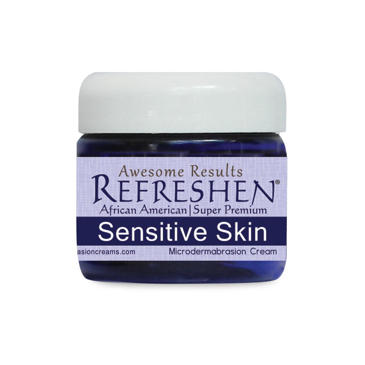 2 oz. - REFRESHEN Sensitive Skin Super Premium Microdermabrasion Cream - Plum Label - SKU867023000208