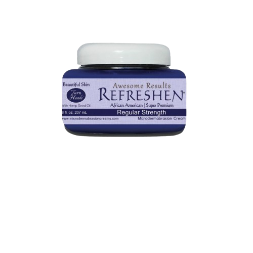 REFRESHEN Regular Strength Microdermabrasion Cream – 8 oz – Plum Label