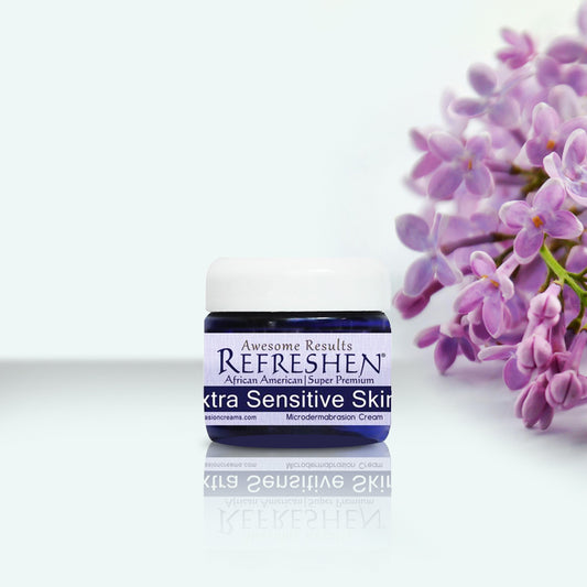 2 oz. - REFRESHEN Extra Sensitive Skin Super Premium Microdermabrasion Cream - Plum Label - SKU867023000239