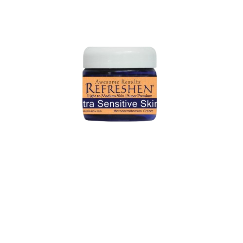REFRESHEN Extra Sensitive Skin Microdermabrasion Cream – 2 oz – Orange