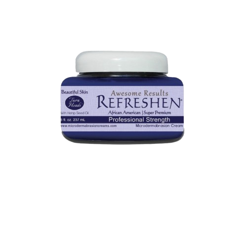 REFRESHEN Professional Strength Microdermabrasion Cream – 8 oz – Plum Label